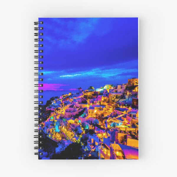 Item preview, Santorini Oia Greece, Oia Santorini Aesthetic, Blue And White Oia Santorini Architecture, Village Oia Santorini Greece designed and sold by Trendymotion.