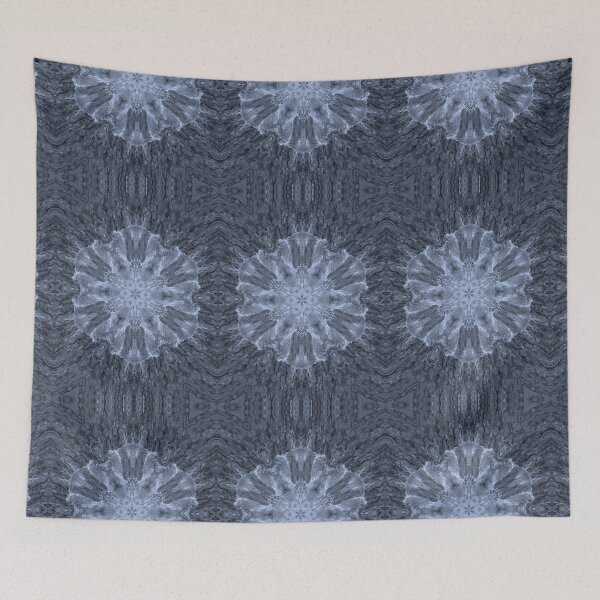 Item preview, Silver water angels kaleidoscope mandala designed and sold by myoriolot.