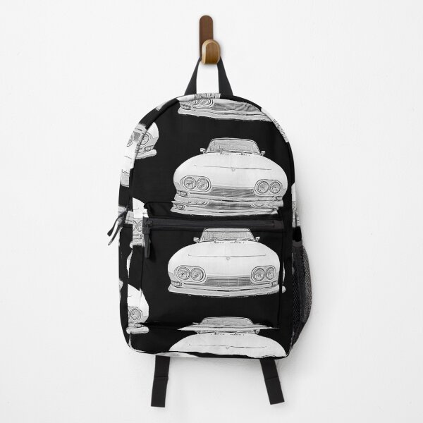 Item preview, Reliant Scimitar 1960s British classic car monochrome designed and sold by soitwouldseem.