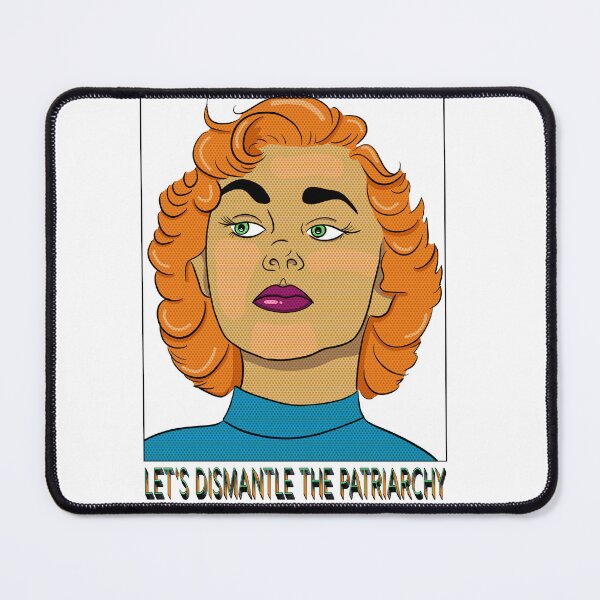 Item preview, Feminist Pop Art Portrait - Dismantle the Patriarchy designed and sold by VitaArtistica.