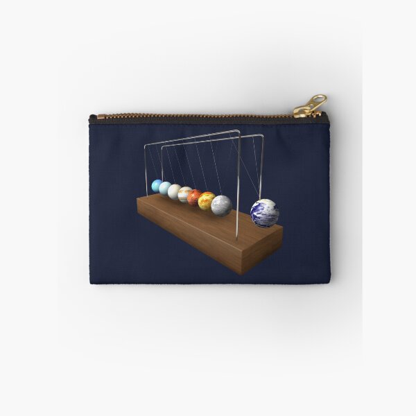 Item preview, Newton's cradle (pendulum) planets (realistic) designed and sold by SolidEarthArt.