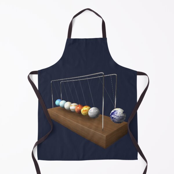 Item preview, Newton's cradle (pendulum) planets (realistic) designed and sold by SolidEarthArt.