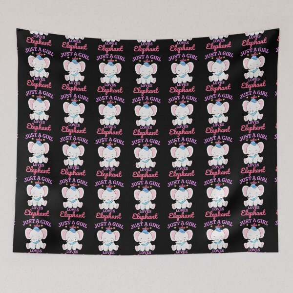 Item preview, Just a Girl Who Loves Elephant – Elephants Lovers  designed and sold by LEGACY10.