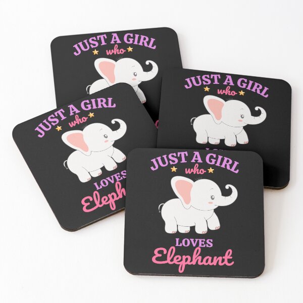 Item preview, Just a Girl Who Loves Elephant – Elephants Lovers  designed and sold by LEGACY10.