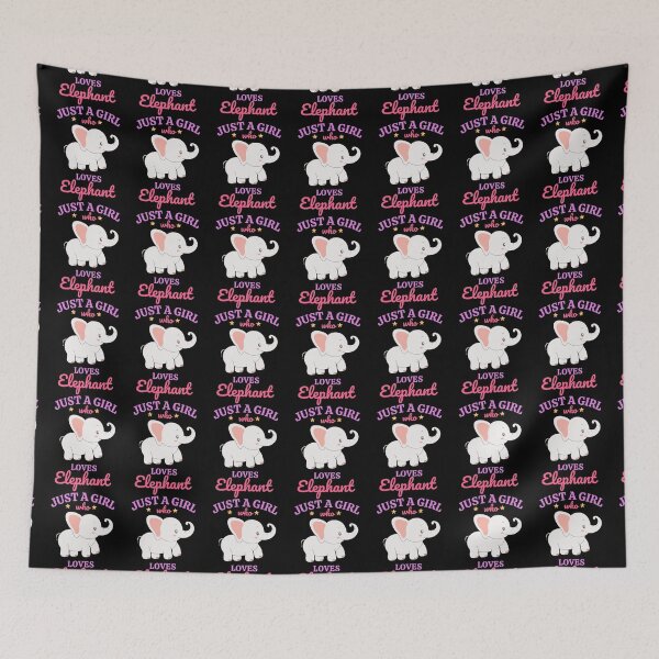 Item preview, Just a Girl Who Loves Elephant – Elephants Lovers  designed and sold by LEGACY10.