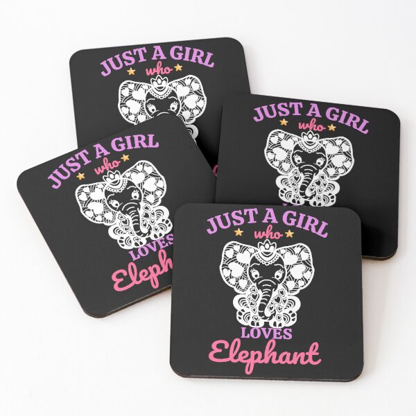 Item preview, Just a Girl Who Loves Elephant – Elephants Lovers  designed and sold by LEGACY10.