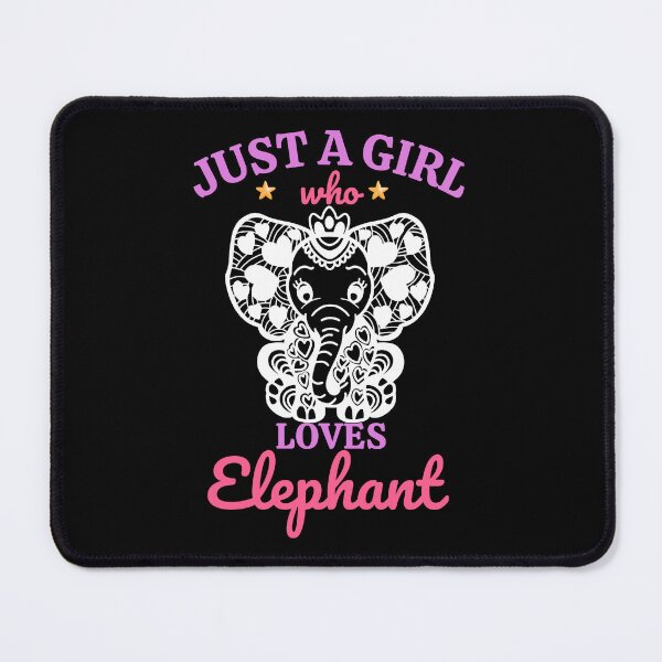 Item preview, Just a Girl Who Loves Elephant – Elephants Lovers designed and sold by LEGACY10.