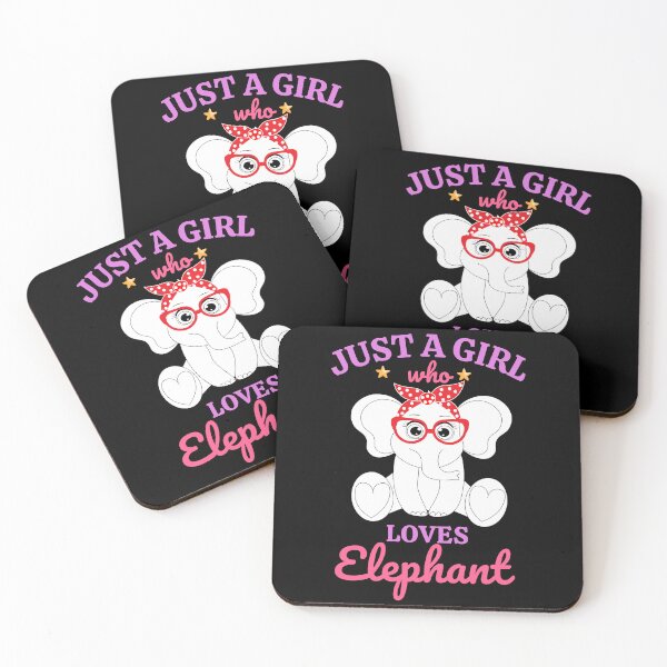 Item preview, Just a Girl Who Loves Elephant – Elephants Lovers  designed and sold by LEGACY10.