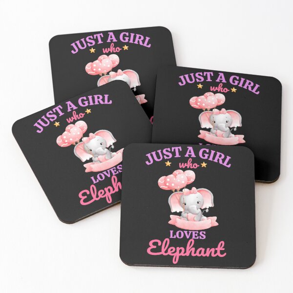 Item preview, Just a Girl Who Loves Elephant – Elephants Lovers  designed and sold by LEGACY10.