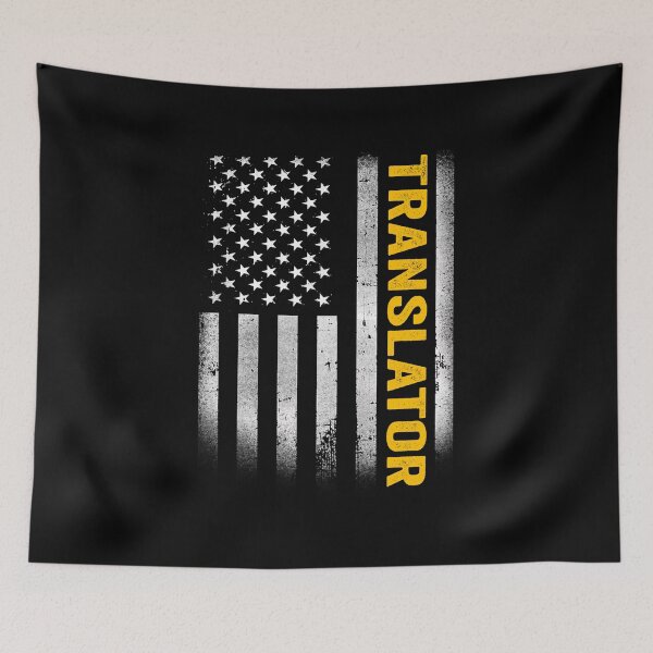 Item preview, Translator Dad American Flag, Vintage USA Translator American Flag, Translator Dad Mens Womens Girls Christmas Fathers Day Gift designed and sold by xlnv.