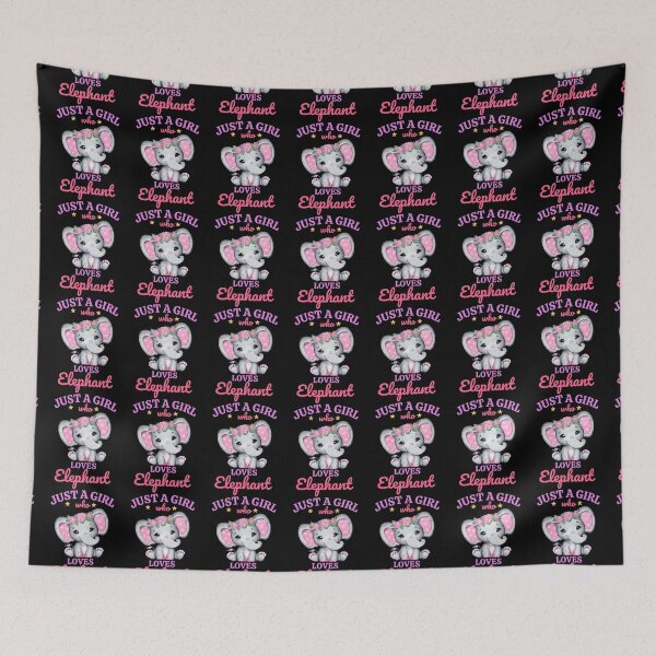 Item preview, Just a Girl Who Loves Elephant – Elephants Lovers  designed and sold by LEGACY10.