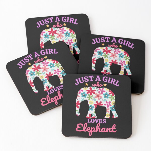 Item preview, Just a Girl Who Loves Elephant – Elephants Lovers  designed and sold by LEGACY10.