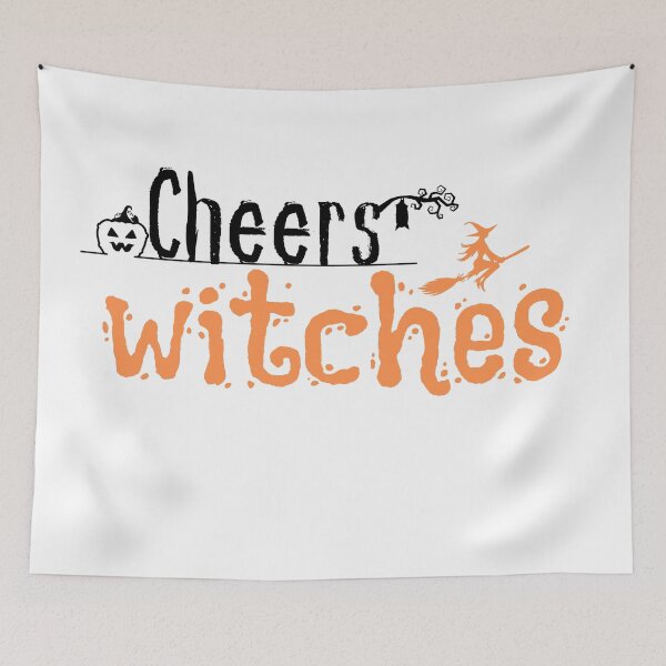 Item preview,  Cheers Witches /Cheers Witches Broom/ Halloween /Witch / Funny / Halloween / Halloween Party designed and sold by Alexa5454.