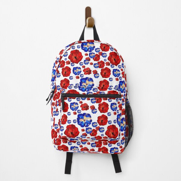 Item preview, Red and Blue Patriotic Garden designed and sold by DellBelewArt.