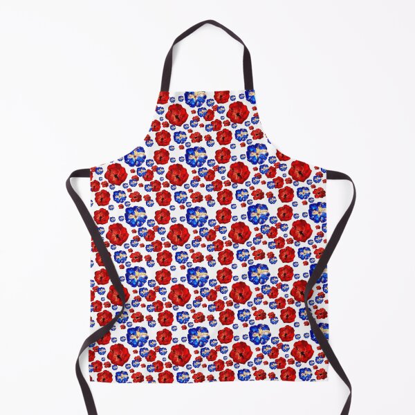 Item preview, Red and Blue Patriotic Garden designed and sold by DellBelewArt.