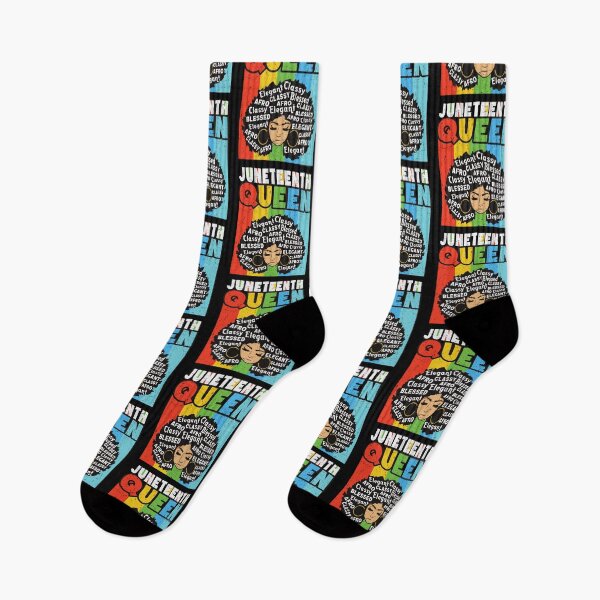 Item preview, Juneteenth Queen Cool Black Freedom designed and sold by SharpThreadZ.