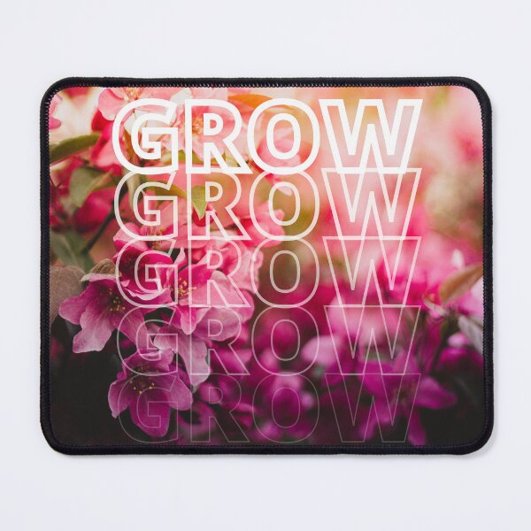 Item preview, GROW (above) - Dreamy Aesthetic, Pink And Purple Flowers designed and sold by AliceSLee.