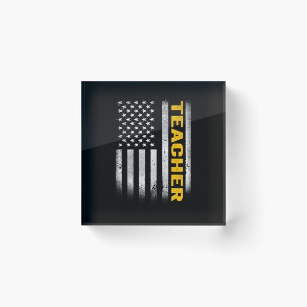Item preview, Teacher Dad American Flag, Vintage USA Teacher American Flag, Teacher Dad Mens Womens Girls Christmas Fathers Day Gift designed and sold by xlnv.