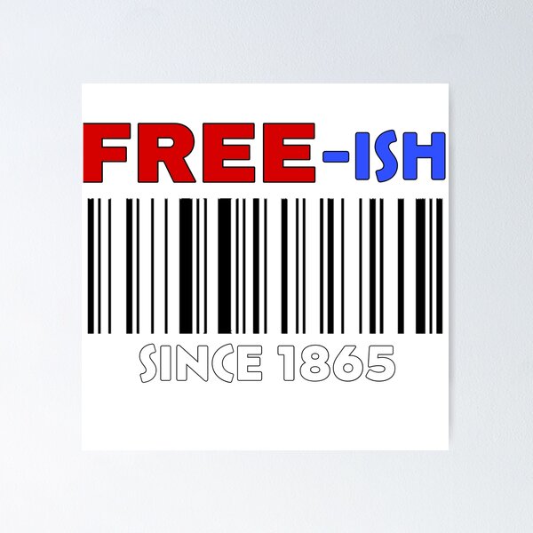 Item preview, New Freeish Juneeth Black American 1865 designed and sold by Angees.