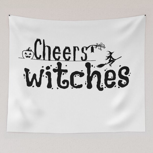 Item preview,  Cheers Witches /Cheers Witches Broom/ Halloween /Witch / Funny / Halloween / Halloween Party designed and sold by Alexa5454.