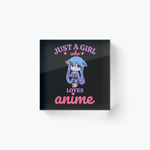 Item preview, Just a Girl Who Loves Anime – Anime Lovers  designed and sold by LEGACY10.
