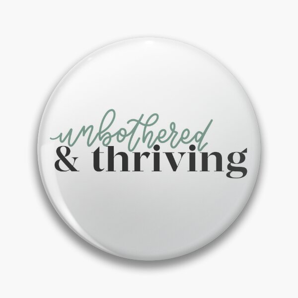 Item preview, Unbothered & Thriving designed and sold by jesscraftco.
