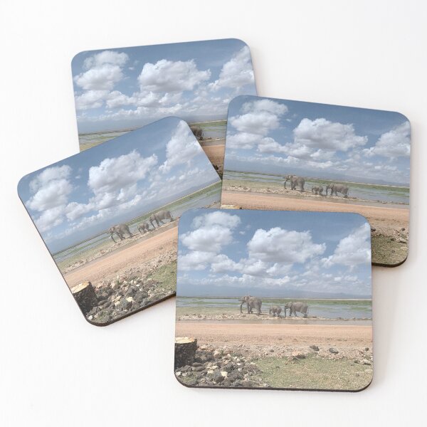 Item preview, Elephants at Amboseli designed and sold by elissaglick.