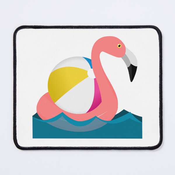 Item preview, Flamingo Inner Tube with Beach Ball designed and sold by Arianna Khalil.