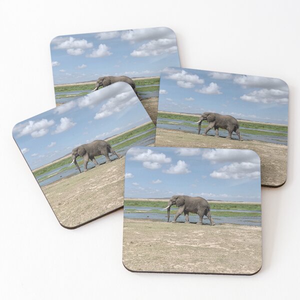 Item preview, Elephant at Amboseli designed and sold by elissaglick.