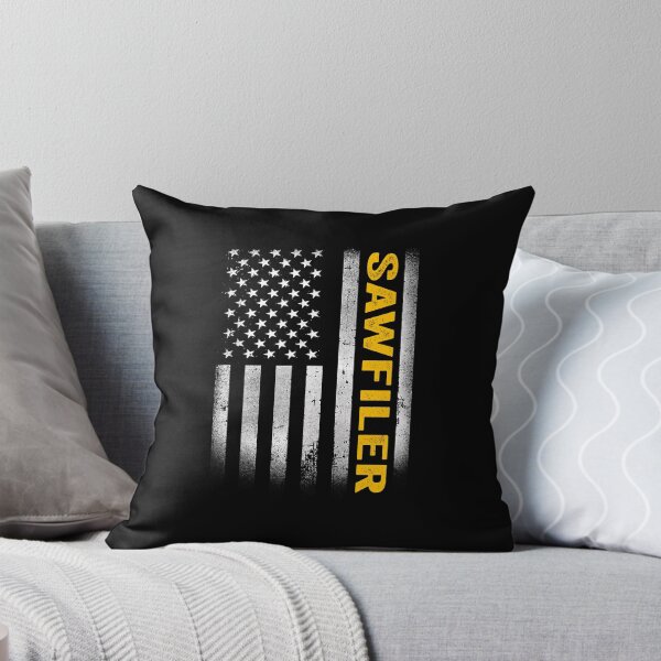 Item preview, Sawfiler Dad American Flag, Vintage USA Sawfiler American Flag, Sawfiler Dad Hombres Mujeres Niñas Navidad Padres Día Regalo designed and sold by xlnv.