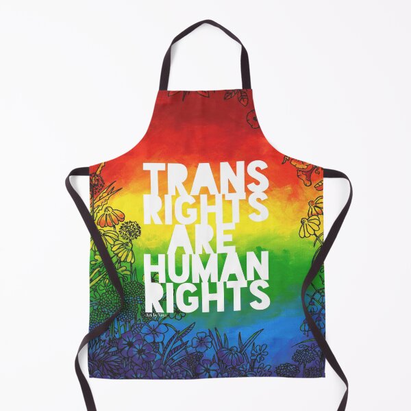Item preview, Trans Rights Are Human Rights 2022 designed and sold by Art by Veya.
