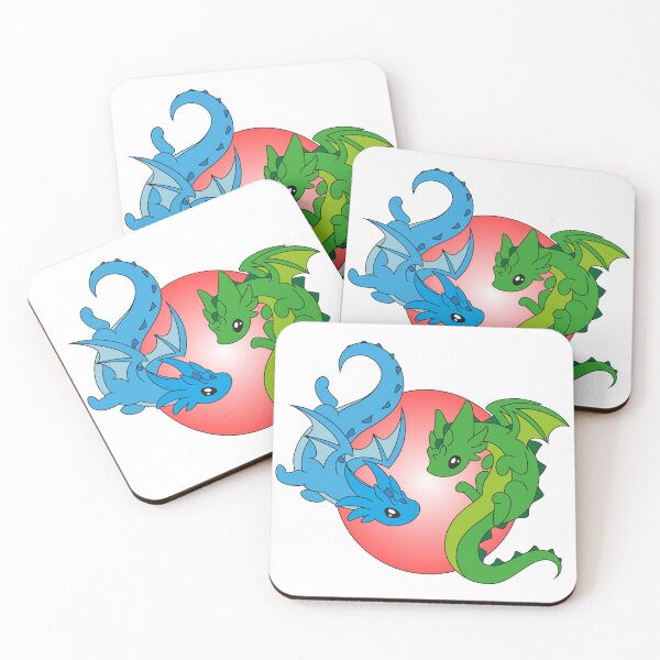 Item preview, 2 Flying Dragons designed and sold by RevivalGraphic.