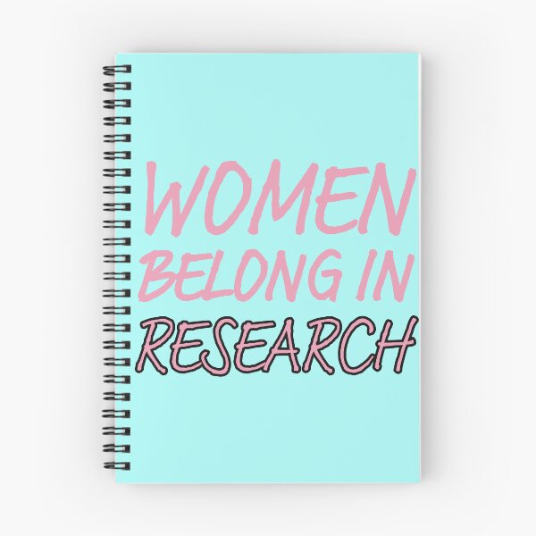 Item preview, Women Belong in Research (Pink and blue; cotton candy) designed and sold by STEMphrases.
