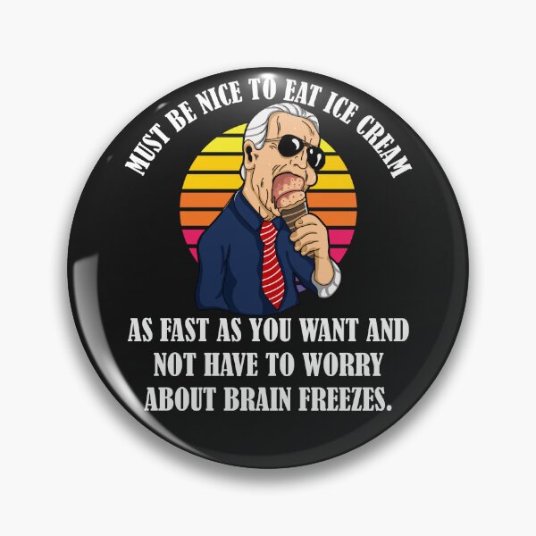 Artikelvorschau, Biden Brain Freeze Eis gegen Biden entworfen und verkauft von PERsonalthreads.