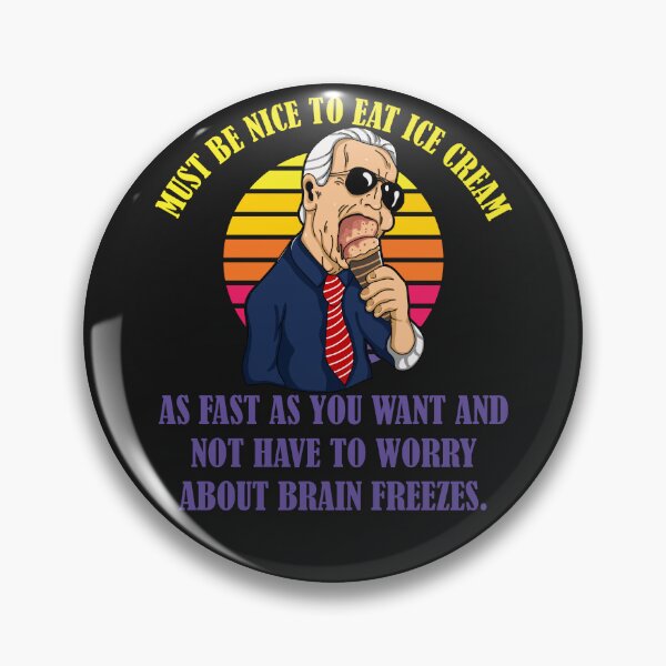 Item preview, Biden Brain Freeze Ice cream anti Biden designed and sold by PERsonalthreads.
