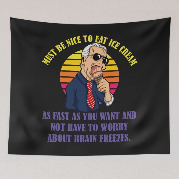 Item preview, Biden Brain Freeze Ice cream anti Biden designed and sold by PERsonalthreads.