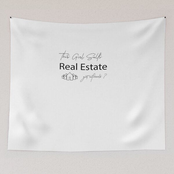 Item preview, This Girl Sells Real Estate Got Referrals?  designed and sold by SOUFIANE1991.