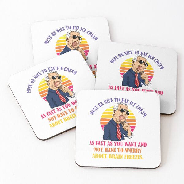 Item preview, Copy of Biden Brain Freeze Ice cream anti Biden designed and sold by PERsonalthreads.
