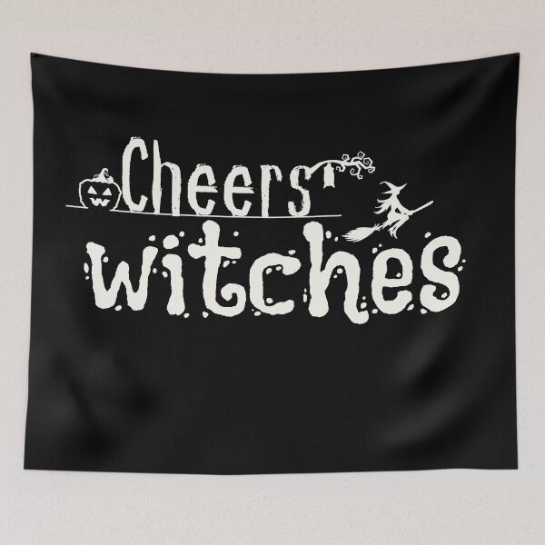 Item preview, Cheers Witches /Cheers Witches Broom/ Halloween /Witch / Funny / Halloween / Halloween Party designed and sold by Alexa5454.