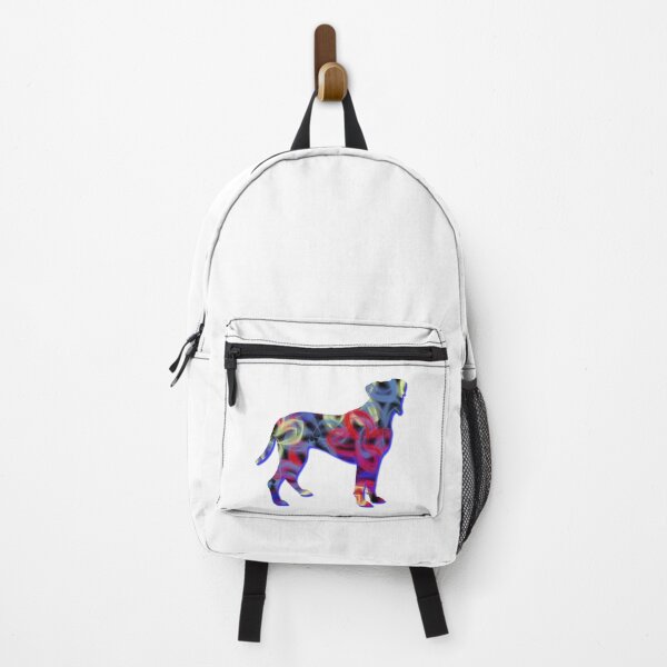 Item preview, I Love My Boxer Neon Butterfly Dog Silhouette  designed and sold by AMSonArt.