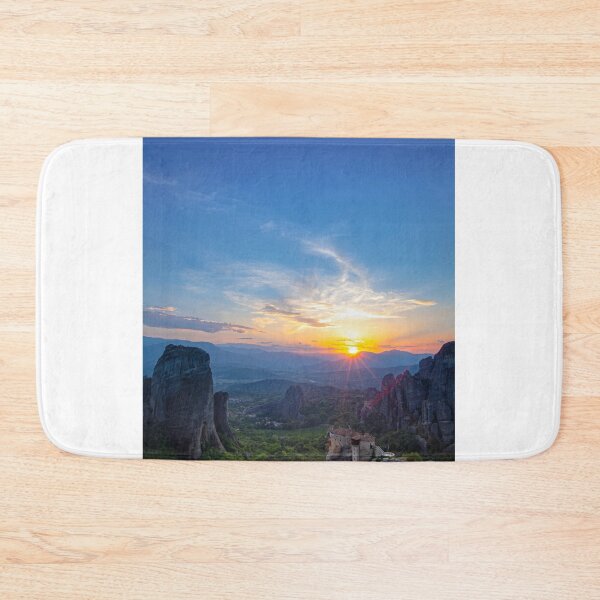 Item preview, Beautiful Greece Mountain Sunset designed and sold by newburyboutique.