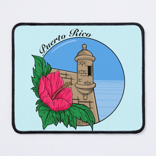 Item preview, El Morro Puerto Rico Maga Flower designed and sold by VeronicaGArt.