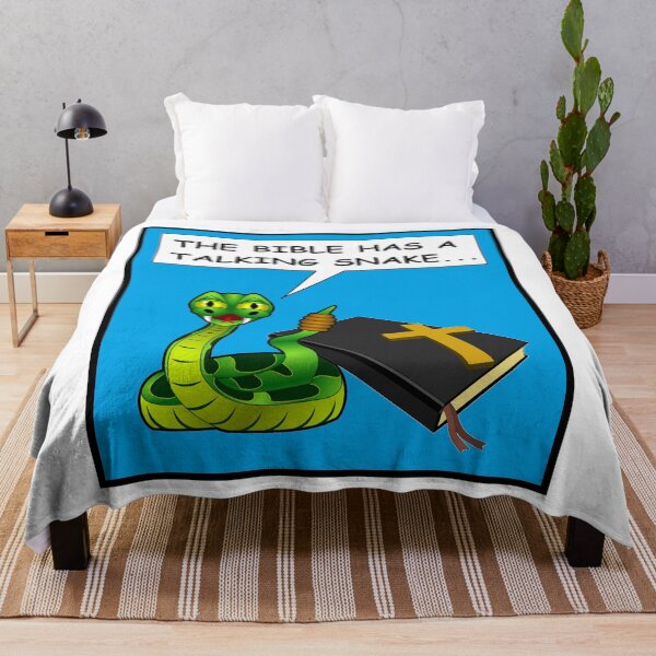 Item preview, THE BIBLE HAS A TALKING SNAKE designed and sold by BrandoCafe.