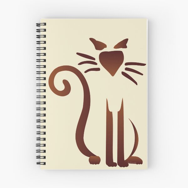 Item preview, Chocolate Sam Siamese designed and sold by ArtwithDog.