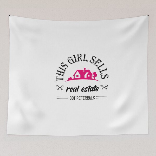Item preview,  This Girl Sells Real Estate Got Referrals?  designed and sold by SOUFIANE1991.