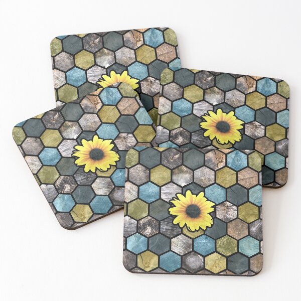Item preview, Modern Sunflower Farmhouse Pattern designed and sold by Jared Davies.