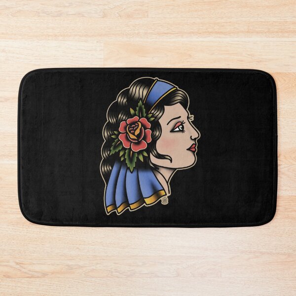 Item preview, Traditional Lady Tattoo  designed and sold by napiks.