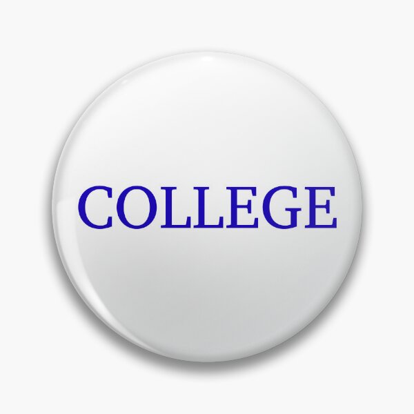Item preview, COLLEGE - Regal Blue Text designed and sold by Artsy-Chemist.