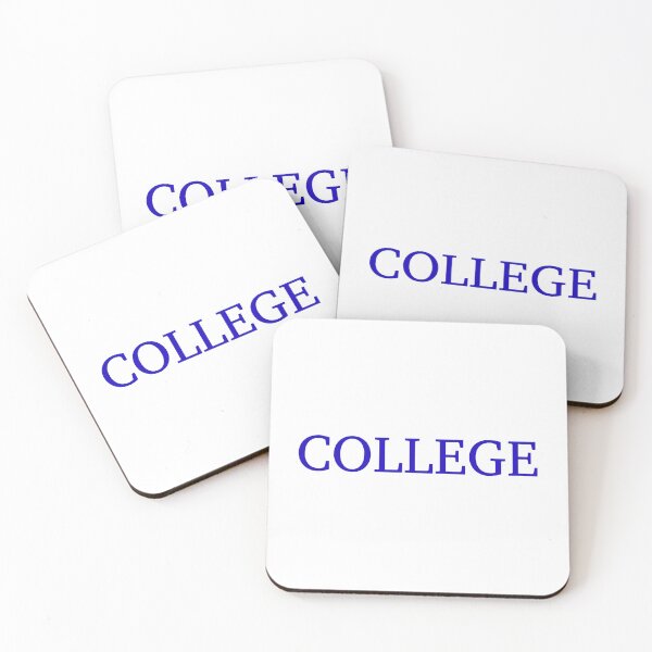 Item preview, COLLEGE - Regal Blue Text designed and sold by Artsy-Chemist.