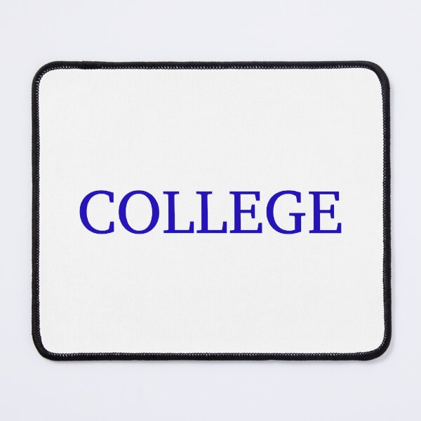 Item preview, COLLEGE - Regal Blue Text designed and sold by Artsy-Chemist.
